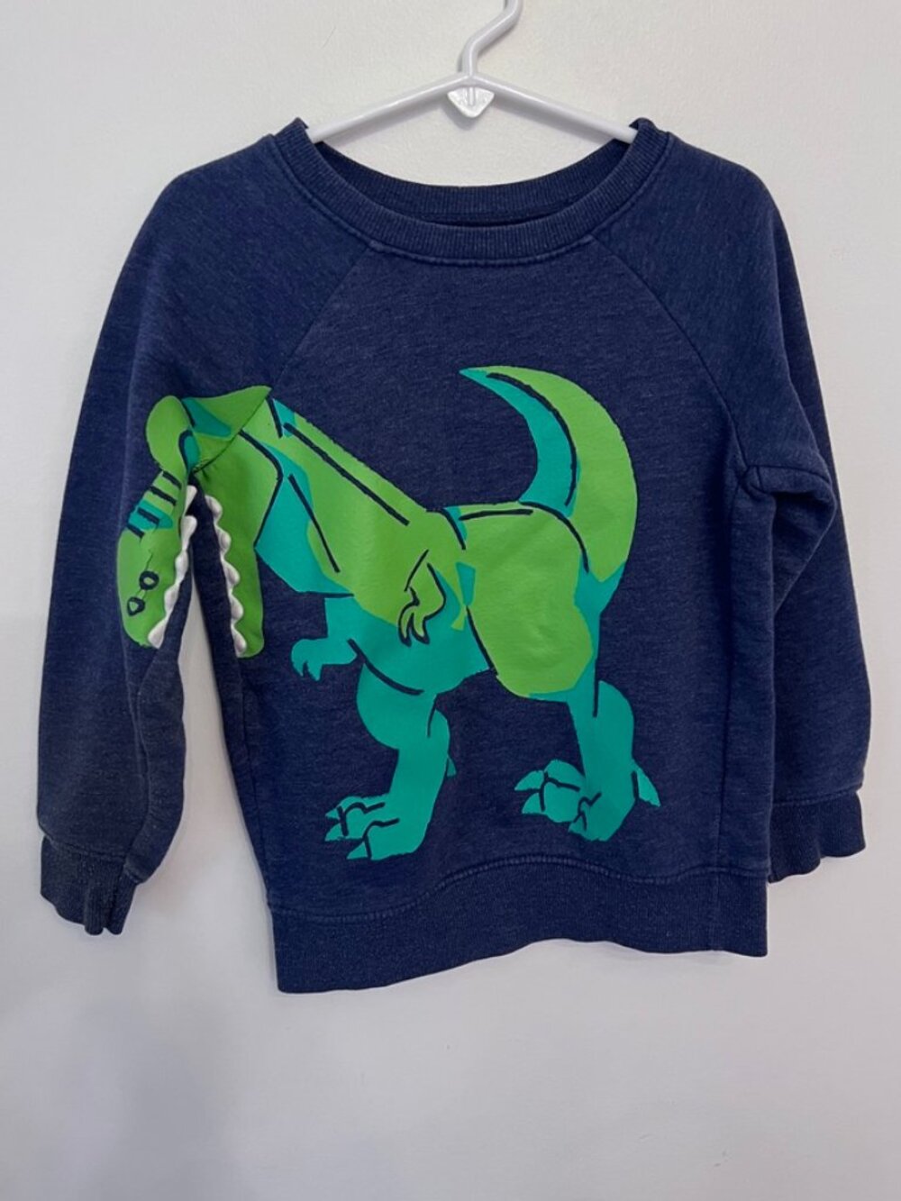 Old Navy Toddler Boy 3D Dinosaur Graphic Crewneck Sweatshirt - Size 4T